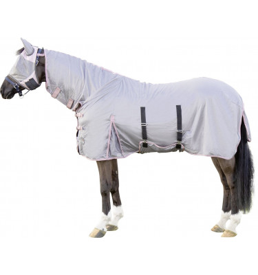 Derka siatkowa z kapturem Grey 115cm