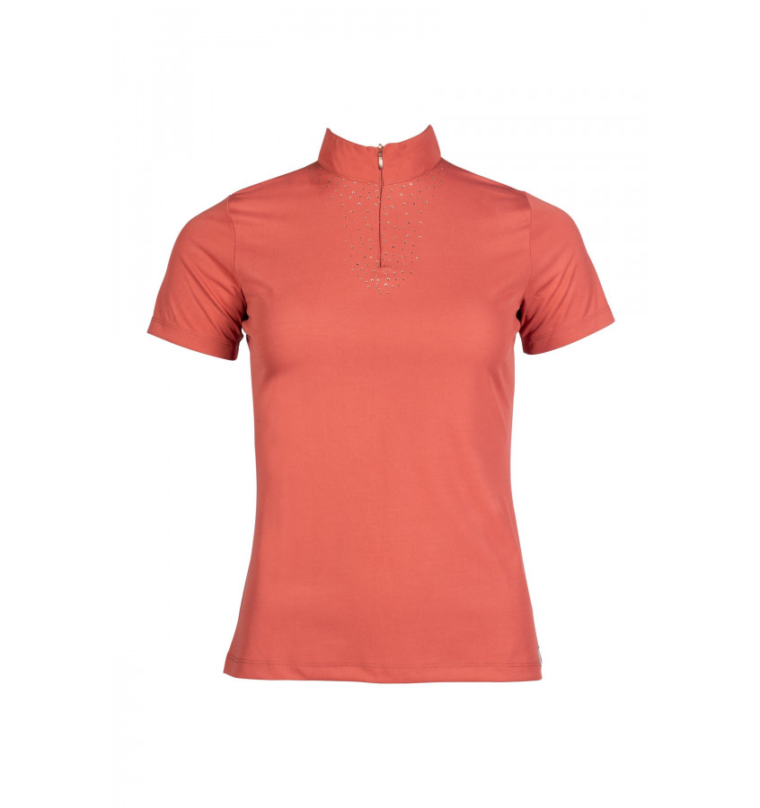 Koszulka funkcyjna Edinburgh Glitter koniak L