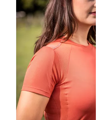 T-shirt Edinburgh Mesh SPF 50 koniak L