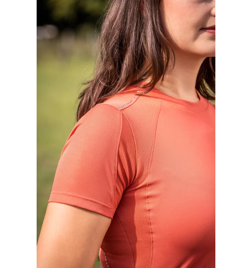 T-shirt Edinburgh Mesh SPF 50 koniak L