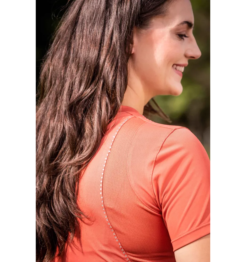 T-shirt Edinburgh Mesh SPF 50 koniak L