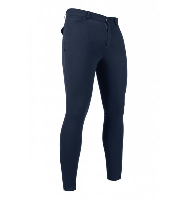 Bryczesy męskie James z pełnym lejem biały 44