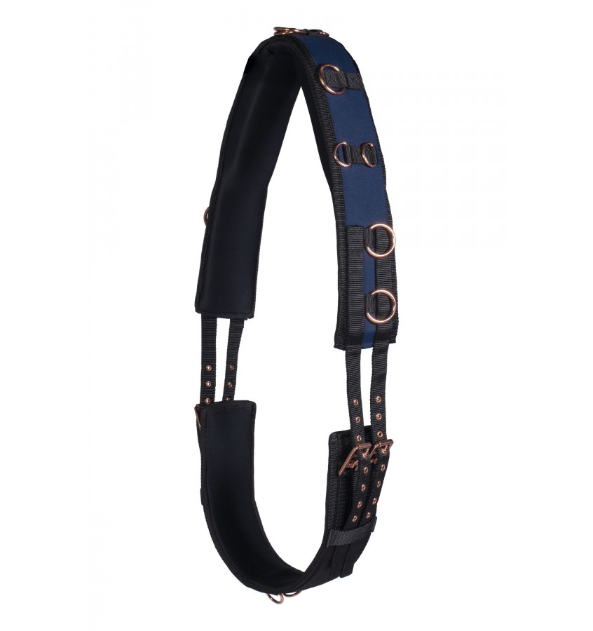 Pas do lonżowania RoseGold Glamour cob/full