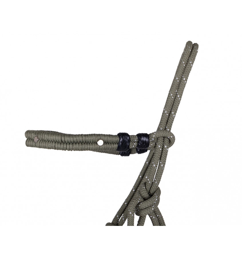 Wielofunkcyjny halter sznurkowy z wodzami bor cob
