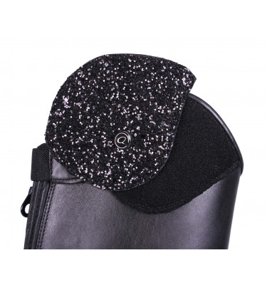 Oficerki Romy wysokie czarny 35