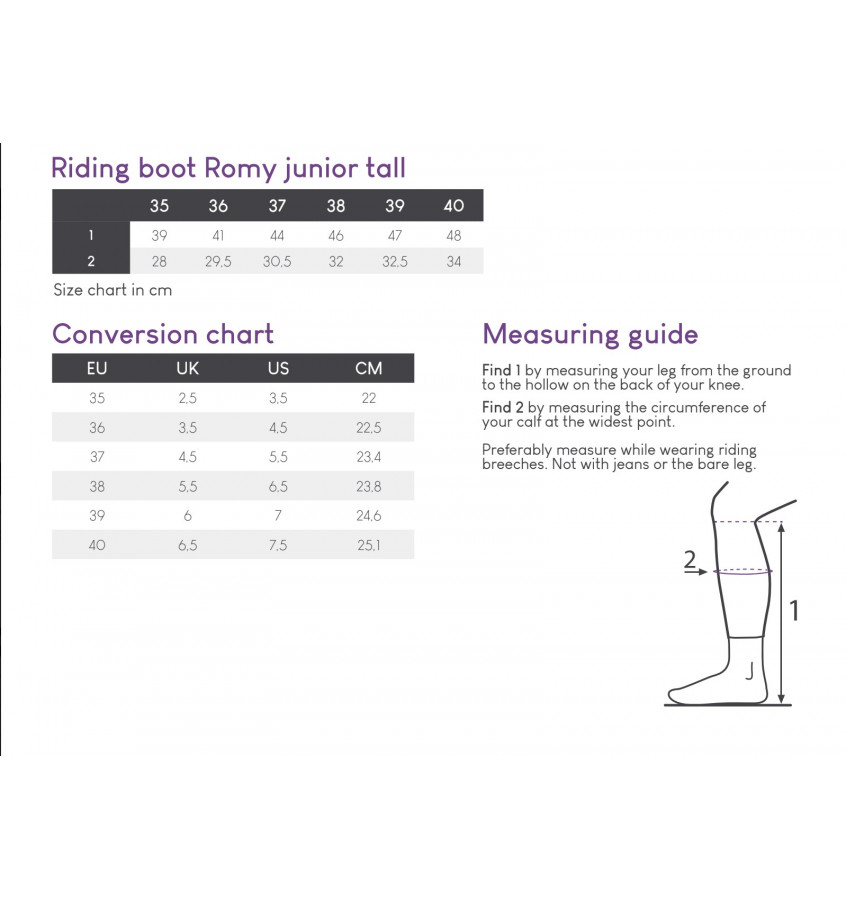 Oficerki Romy wysokie czarny 35