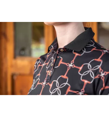 Koszulka polo Edinburgh czarne L