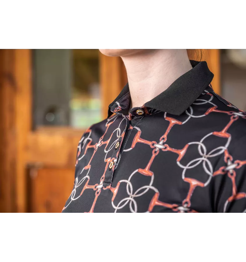 Koszulka polo Edinburgh czarne L