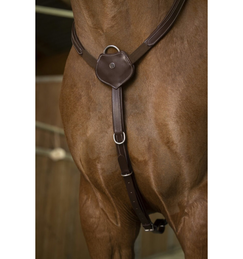 Napierśnik z wytokiem Norton Pro Confort brąz cob