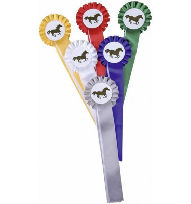 Flots pojedyncze z koniem HKM biały