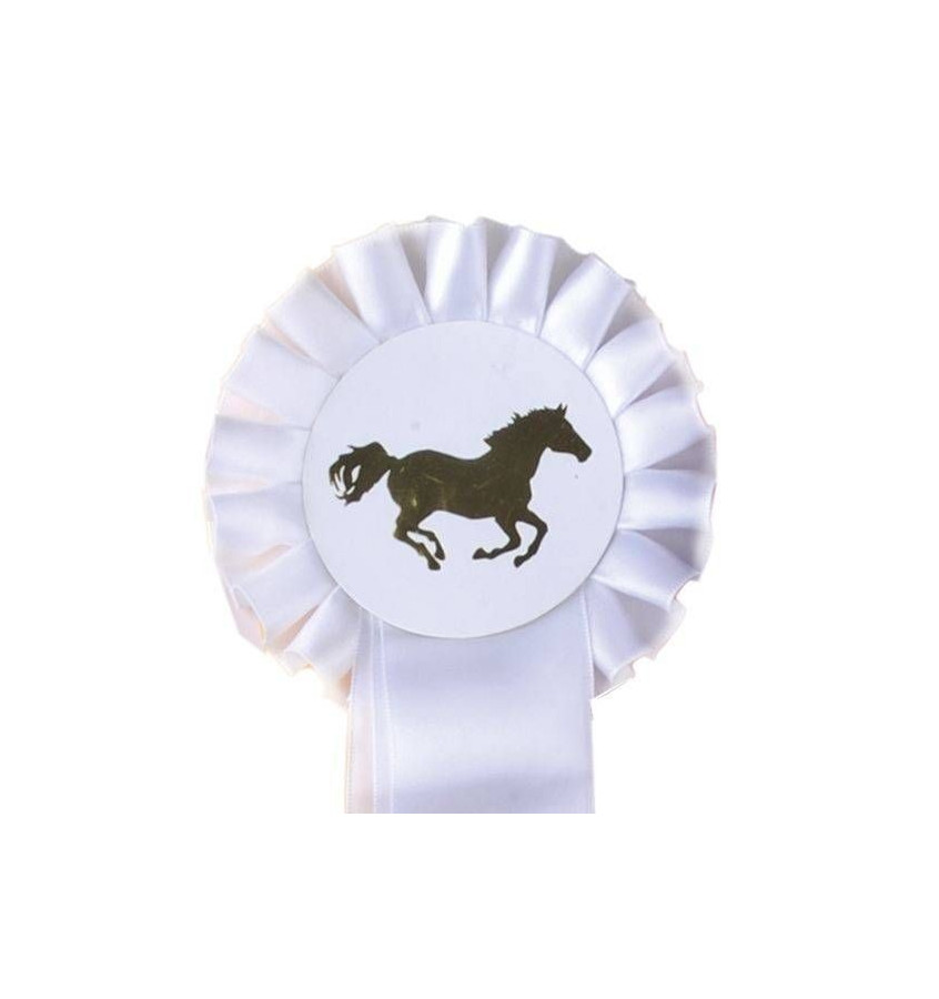 Flots pojedyncze z koniem HKM biały