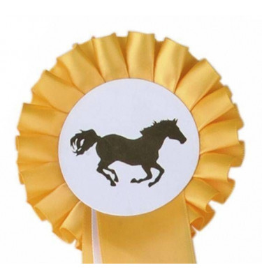 Flots pojedyncze z koniem HKM biały