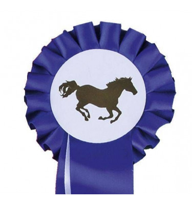 Flots pojedyncze z koniem HKM biały