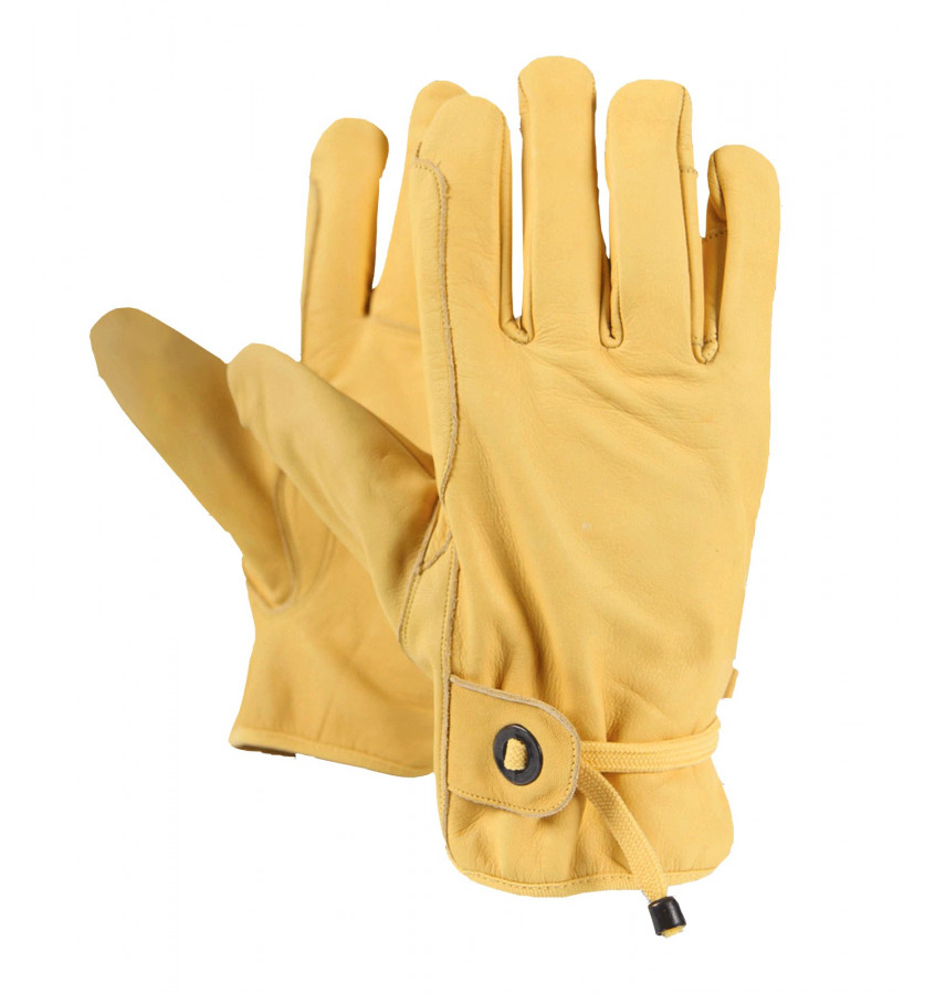 Skórzane rękawiczki jeździeckie Western L