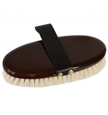 Szczotka kozia dla konia 20cm