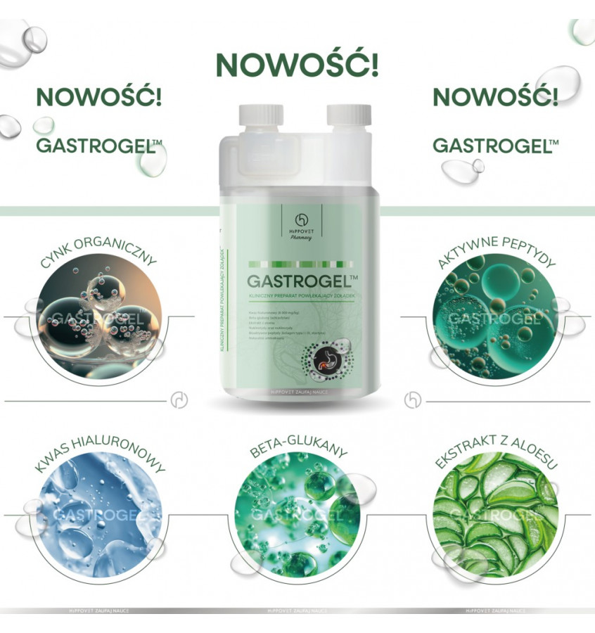 Gastrogel suplement dla koni wrzodowych 1,2l