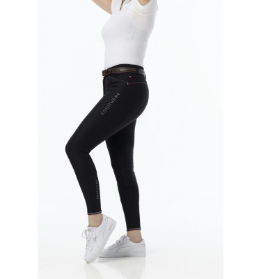 Bryczesy jeźdzeckie damkie Yolande czarny 34