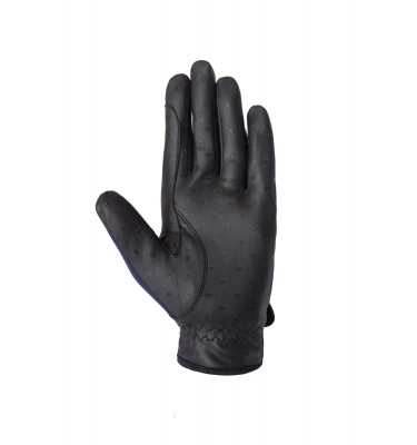 Rękawiczki jeździeckie Tula young granat 10