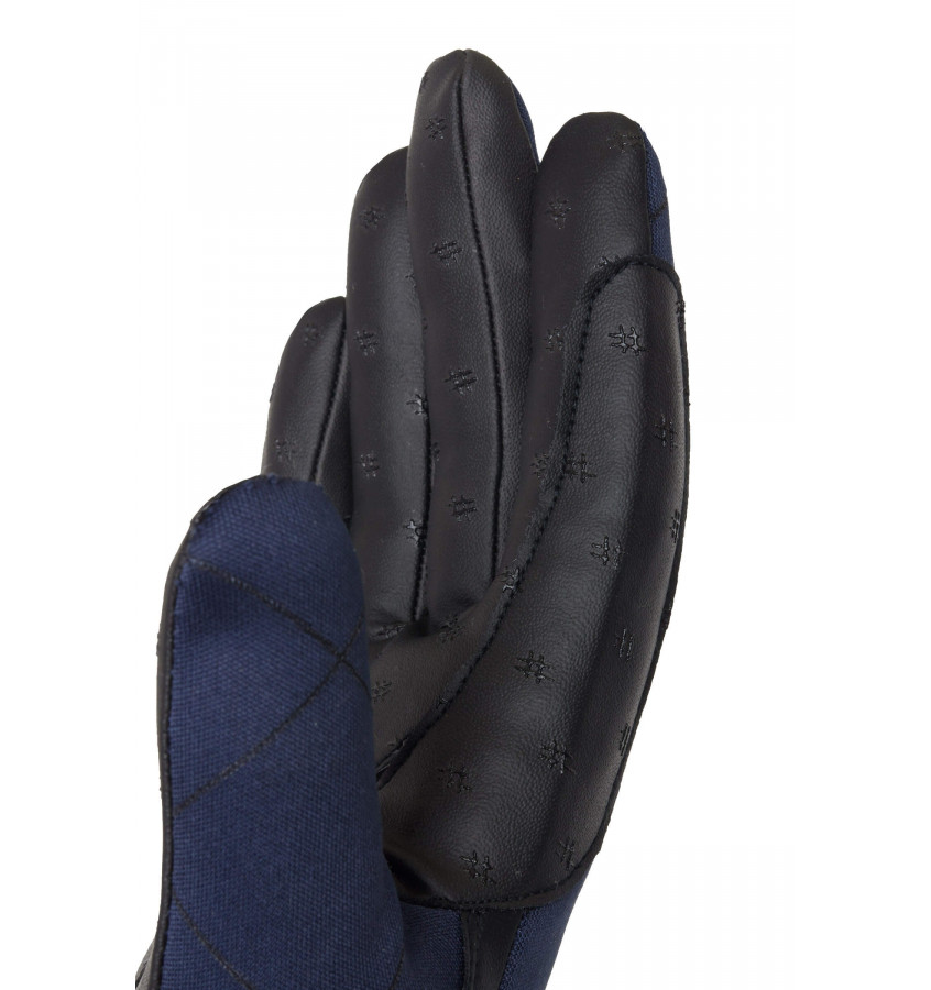 Rękawiczki jeździeckie Tula young granat 10
