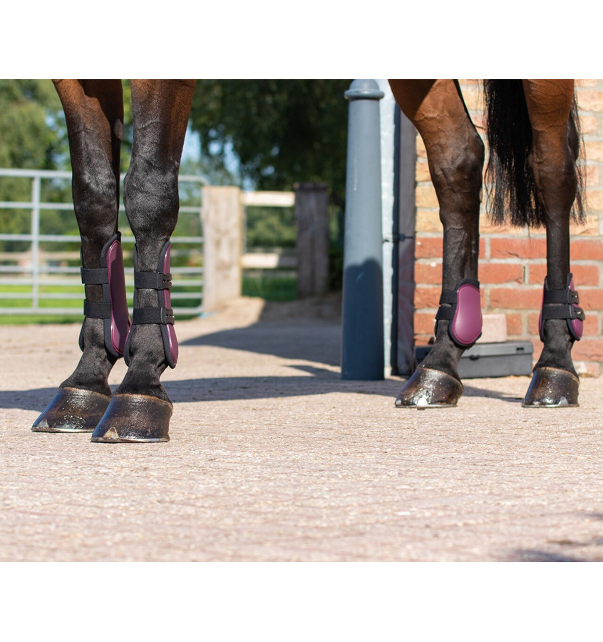 Ochraniacze dla konia komplet zielony cob