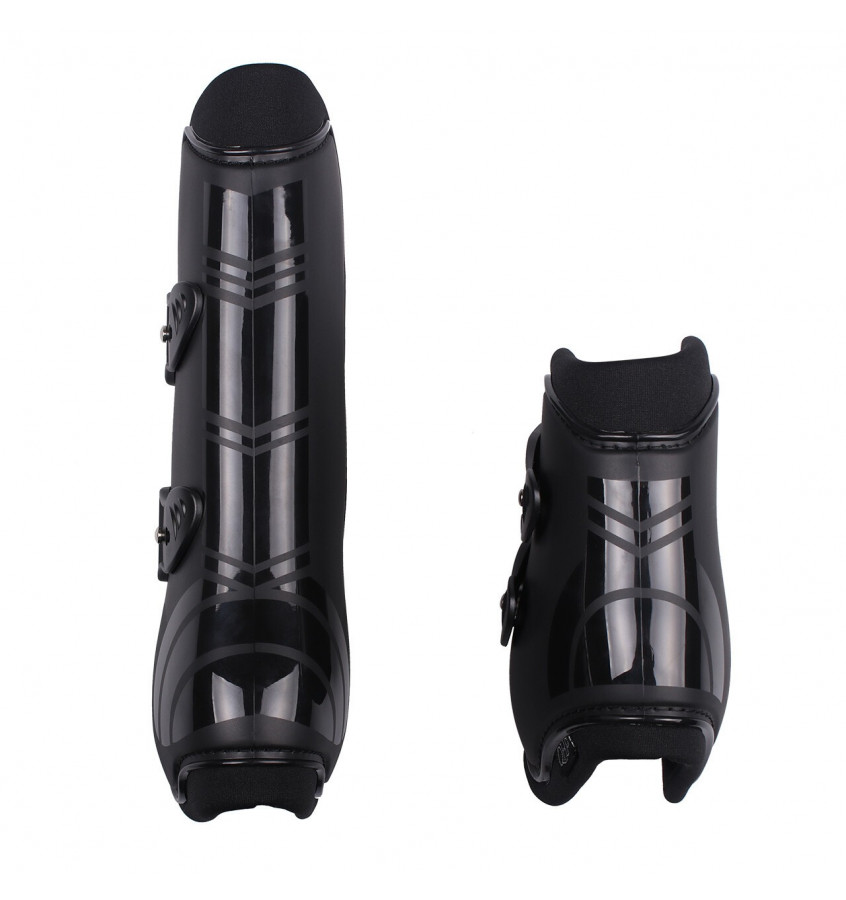 Ochraniacze dla konia komplet zielony cob