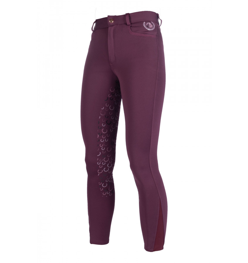 Bryczesy jeździeckie dziecięce Alva c.lila 110/116