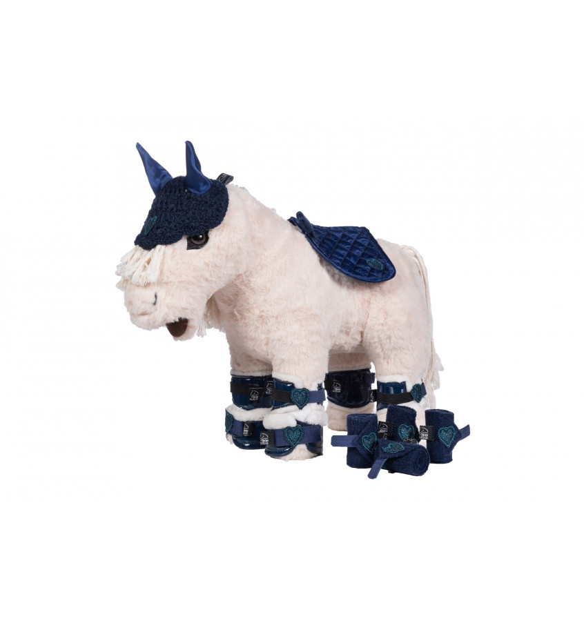 Zestaw do jazdy dla konika Cuddle Pony czerwony