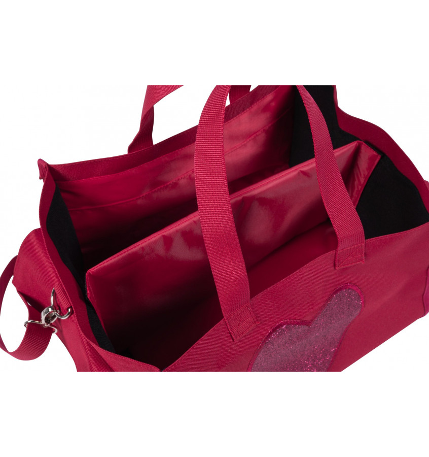 Torba transporter dla konika Cuddle Pony czerwony