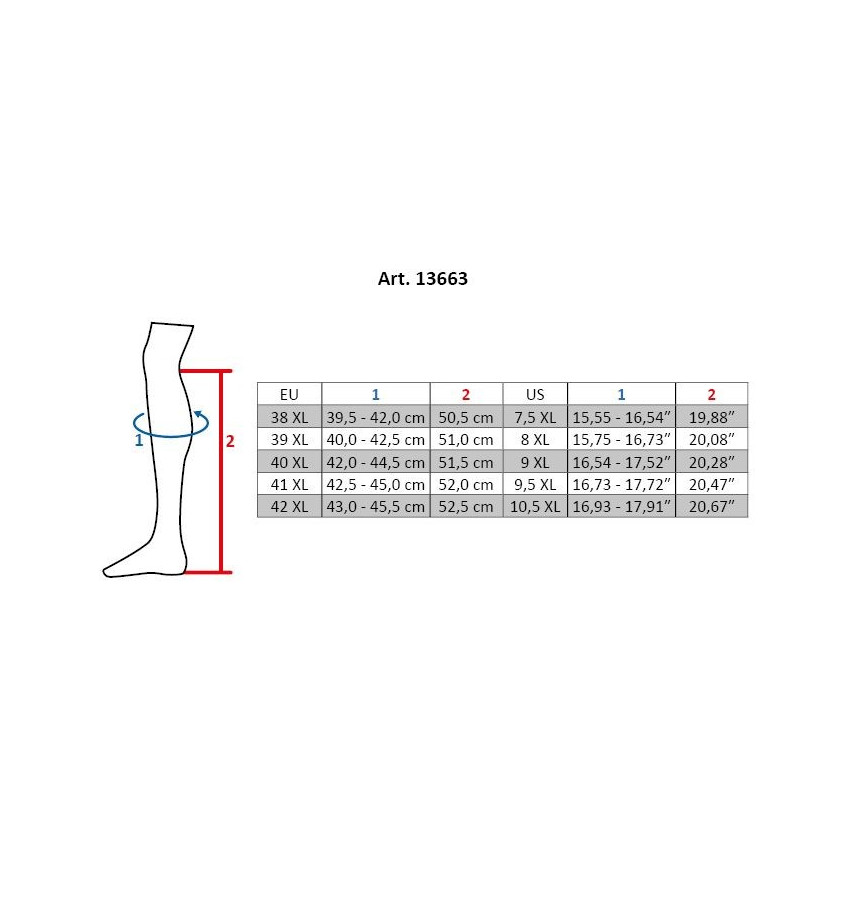 Oficerki Titanium Style bardzo długie, szer XL