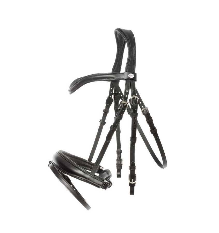 Ogłowie olejowane Proline Astrid brąz cob