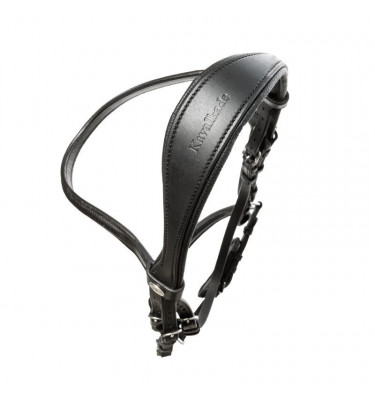 Ogłowie olejowane Proline Astrid brąz cob