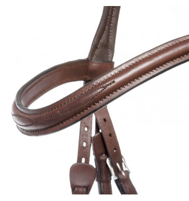 Ogłowie olejowane Proline Astrid brąz cob