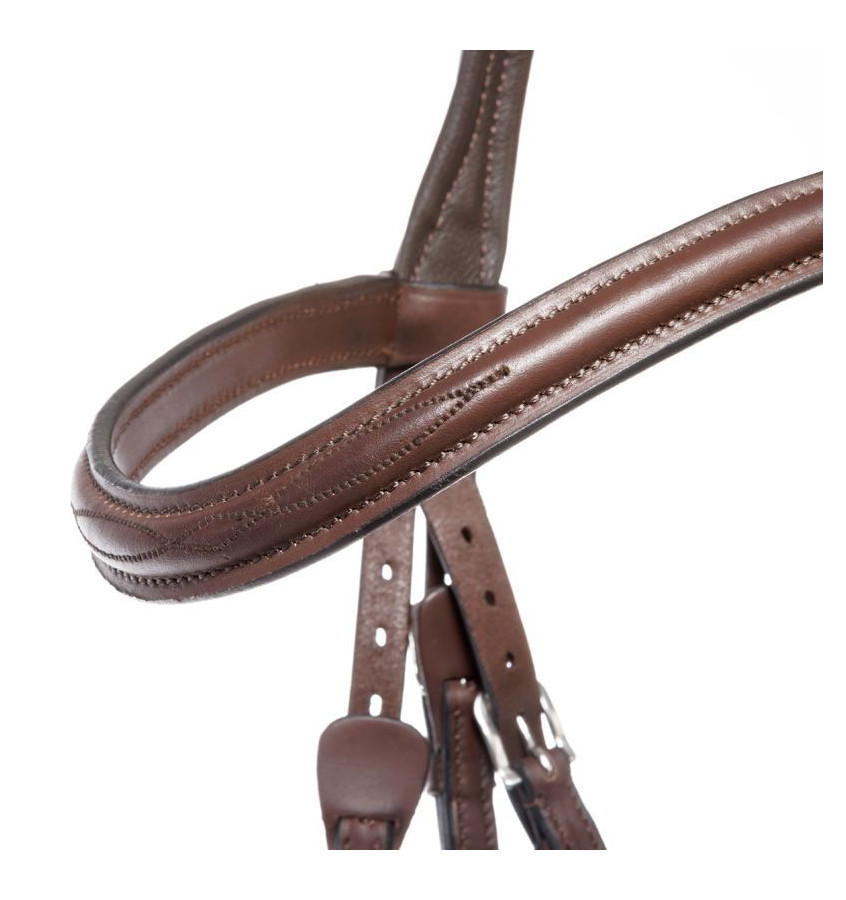 Ogłowie olejowane Proline Astrid brąz cob