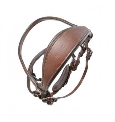 Ogłowie olejowane Proline Astrid brąz cob