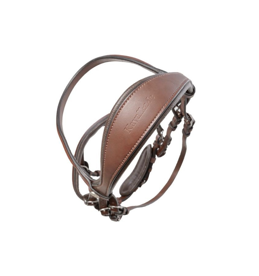 Ogłowie olejowane Proline Astrid brąz cob