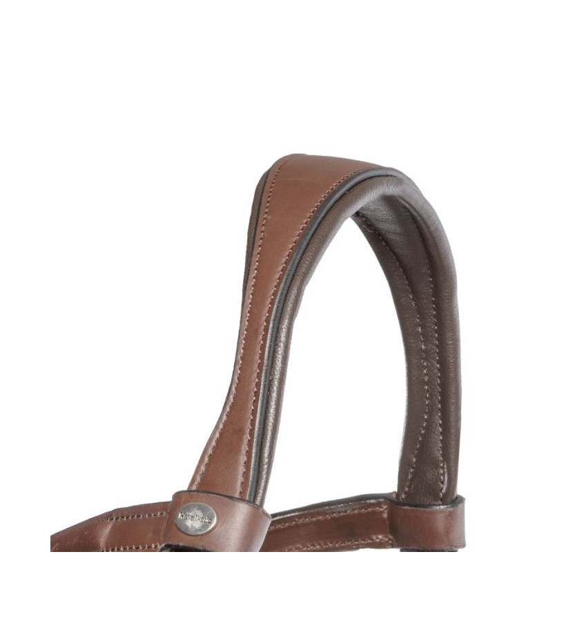 Ogłowie olejowane Proline Astrid brąz cob