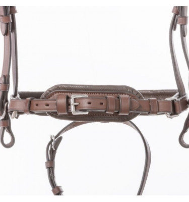 Ogłowie olejowane Proline Astrid brąz cob