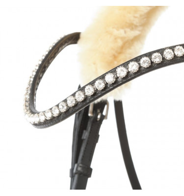 Ogłowie z futerkiem Joyce KavalSH4 cob