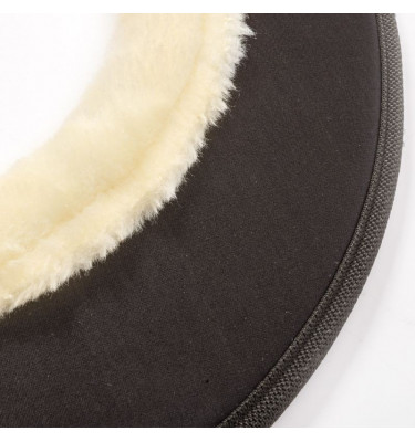 Kaloszki dla konia z futerkiem biały L