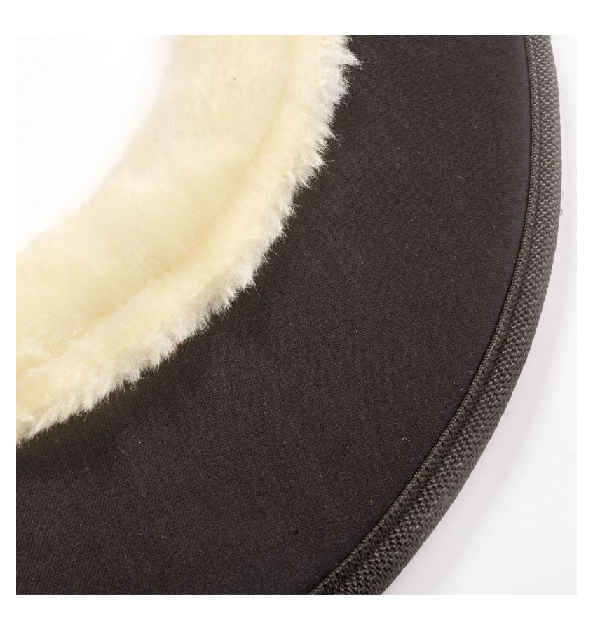 Kaloszki dla konia z futerkiem biały L