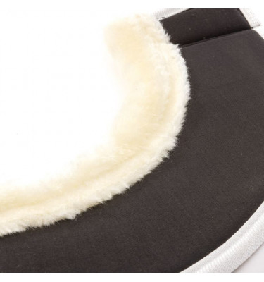Kaloszki dla konia z futerkiem biały L