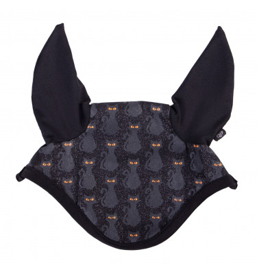 Nauszniki dla konia Halloween bat full