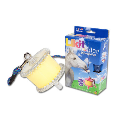 Podstawka do lizawki Likit przezroczysty glitter