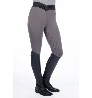 Legginsy jeździeckie Ruby szare 134/140