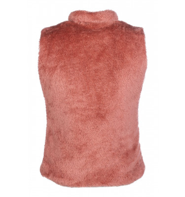 Kamizelka polarowa jeździecka Ruby czarny 140