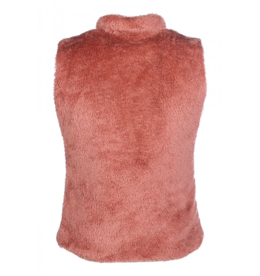 Kamizelka polarowa jeździecka Ruby czarny 140