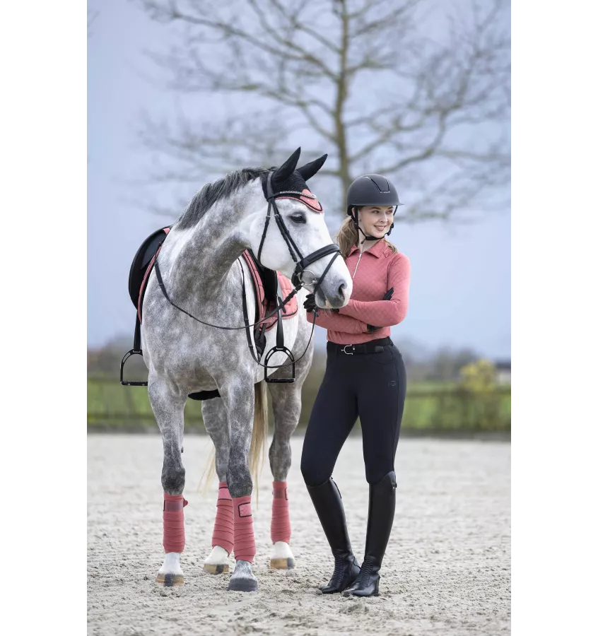 Owijki polarowe dla konia Rosewood czarny