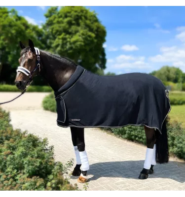 Derka polarowa Horsenjoy Show czarny 125