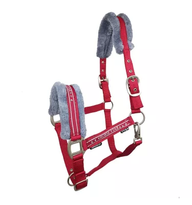 Kantar z futerkiem Horse Star czarny cob