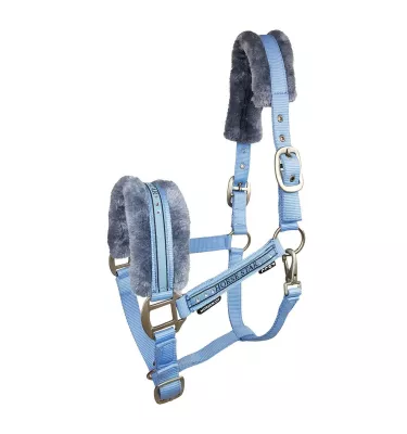 Kantar z futerkiem Horse Star czarny cob